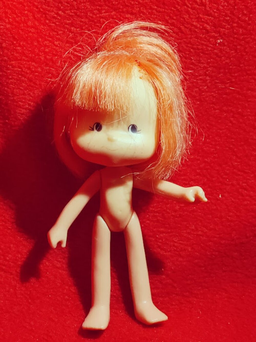 Small Orange Hair Doll Body